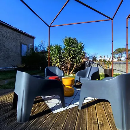 Les Grands Cypres - D'hotes فندق مبيت وإفطار Conques-sur-Orbiel